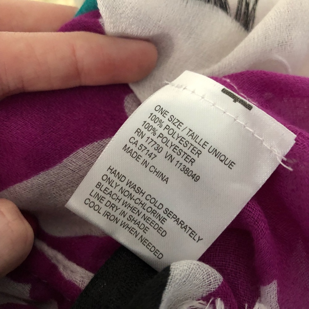 Fringe Edge Infinity Scarf - Picture 5 of 5